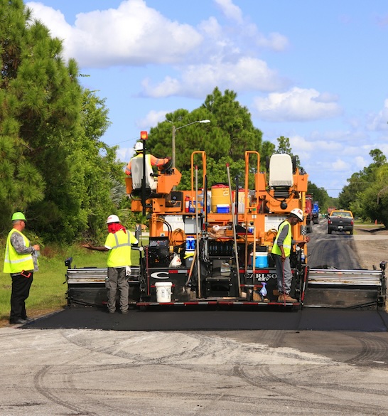 Laying tarmac Charlotte Florida